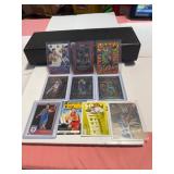 NBA Basketball Card Lot Featuring Curry, Doncic, T