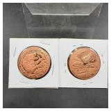 (2x Bid) Copper Rounds: Fenrir & Great Extinction