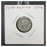 1944 Mercury Dime US Silver Coin