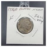1936-D Buffalo Nickel in 2x2 Holder