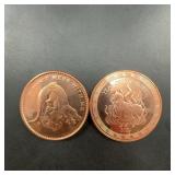 2 Copper Rounds: Year of the Horse & Don