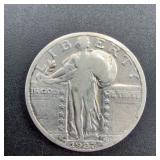 1927-S Standing Liberty Silver Quarter
