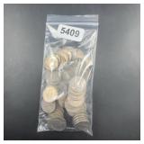 Bag Of Collectible Jefferson Nickels