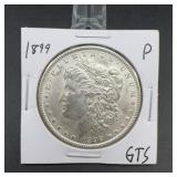 1899 Morgan Silver Dollar US Coin