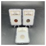 2005-d Cent, 2005-d Bison, And 2005-p Bison