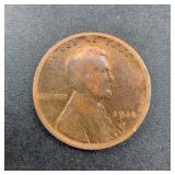 1914-D Lincoln Wheat Cent One Cent Coin