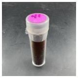 Tube Labeled Lincoln Wheat Cents