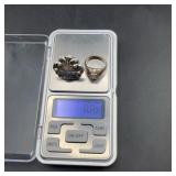 2 Sterling Rings Taiwan 925 10.6g Total