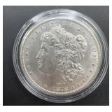 1878-S Morgan Silver Dollar in Capsule