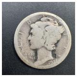 1921 Mercury Dime Philadelphia Mint