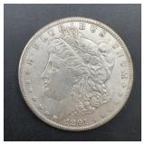 1891 Morgan Silver Dollar, United States