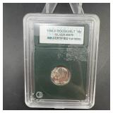1956-D Roosevelt Dime INB Certified MS70