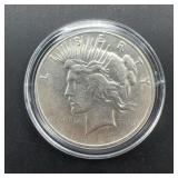 1927 Peace Silver Dollar Coin