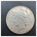 1923-S Peace Silver Dollar