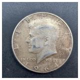 1964 Kennedy Half Dollar Silver Coin