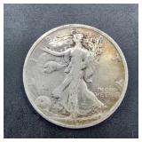 1919 Walking Liberty Half Dollar Silver Coin