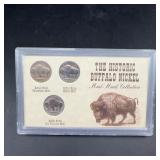 Buffalo Nickel Mint Mark Collection Set