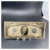 1934A $10 Silver Certificate B15767512A