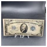 1934A $10 Silver Certificate Note A89302992A