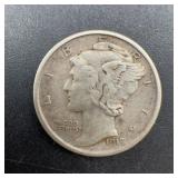 1918-D Mercury Dime, Silver US Coin