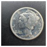 1916-S Mercury Dime Silver US Coin