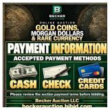 Payment: Cash, Credit/debit Card Or Good Check (wi