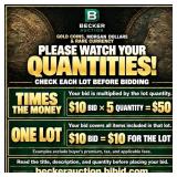 Please Watch Your Quantities - Make Sure You Know