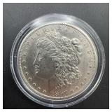 1897-S Morgan Silver Dollar in Capsule