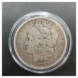1878-CC Morgan Silver Dollar CC Mint Mark