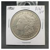 1921 Morgan Silver Dollar