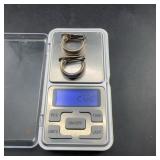 Metal Clip-On Earrings, 20.2g