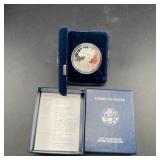 2002 Silver American Eagle Proof $1 Coin w/Box