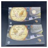 2016 Code Talkers $1 Coin & Currency Set X2