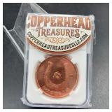 1 oz .999 Fine Copper Luck o