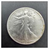1927-S Walking Liberty Silver Half Dollar