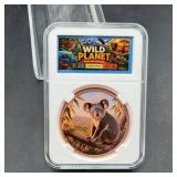 Wild Planet Koala 1 oz .999 Copper Round