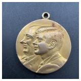 Kennedy Johnson Inaugural Ball Medal 1961