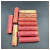 10x Bid: Cent Rolls Labeled 1959-1982