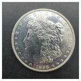 1898 Morgan Silver Dollar, Liberty Head