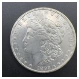 1893 Morgan Silver Dollar Coin