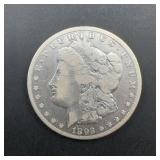 1893-CC Morgan Silver Dollar
