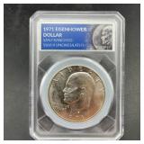 1971-S Eisenhower Silver Dollar Uncirculated