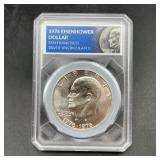 1976 Eisenhower Silver Dollar San Francisco S