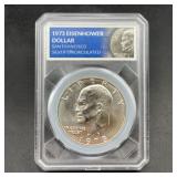 1973 Eisenhower Silver Dollar San Francisco
