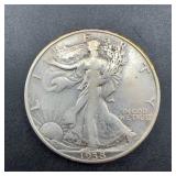 1938-D Walking Liberty Silver Half Dollar