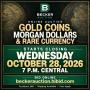 Starts Closing Wednesday, October 28th @ 7 P.m.