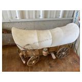 Toy Wood Covered Wagon