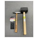 Tack Hammer & Rubber Mallet