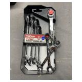 7-Piece Metric Ratchet Wrench Set
