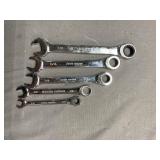 5 -Piece SAE Ratchet Wenches